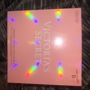 victoria’s secret plunge push up adhesive bra